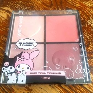 Wet n Wild My Melody + Kuromi blush palette